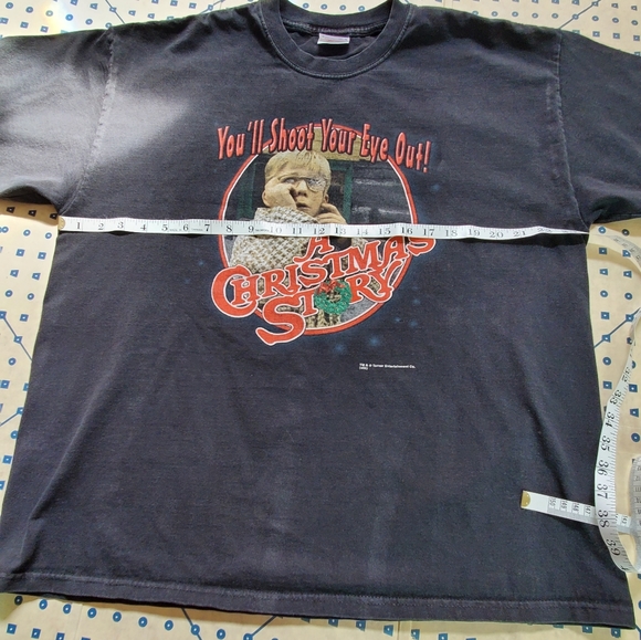 A Christmas Story Black T-Shirt Pre Owned, Size XL - Picture 3 of 16